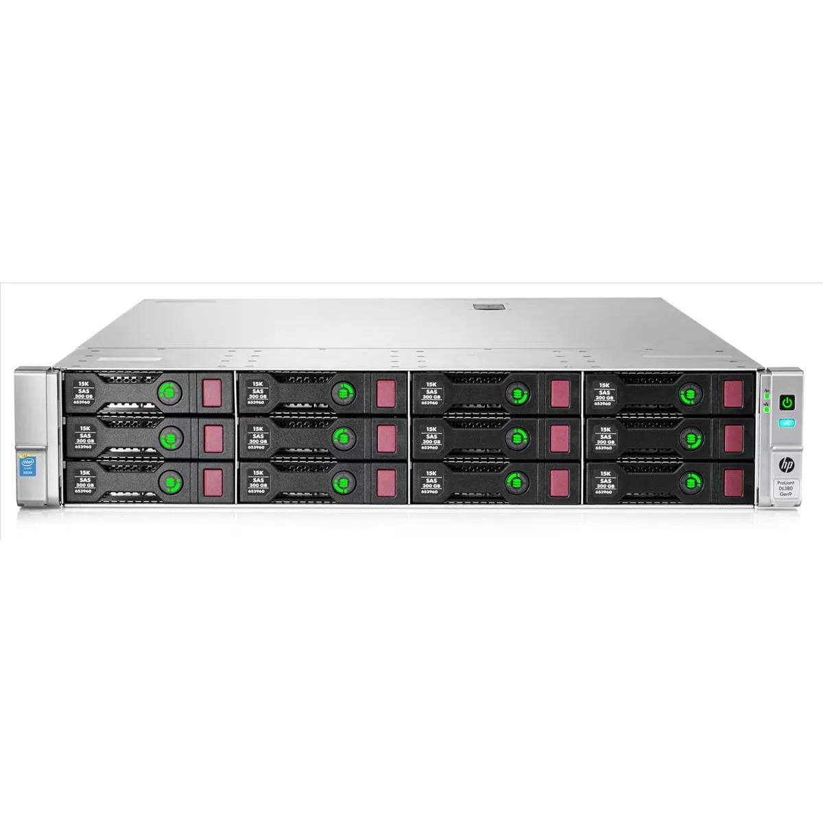 Сервер HP Proliant DL380 Gen9, 1 процессор Intel Xeon 6C E5-2620v3, 16GB  DRAM, 12/15LFF, P840/4GB (new) купить по низкой цене - НАГ