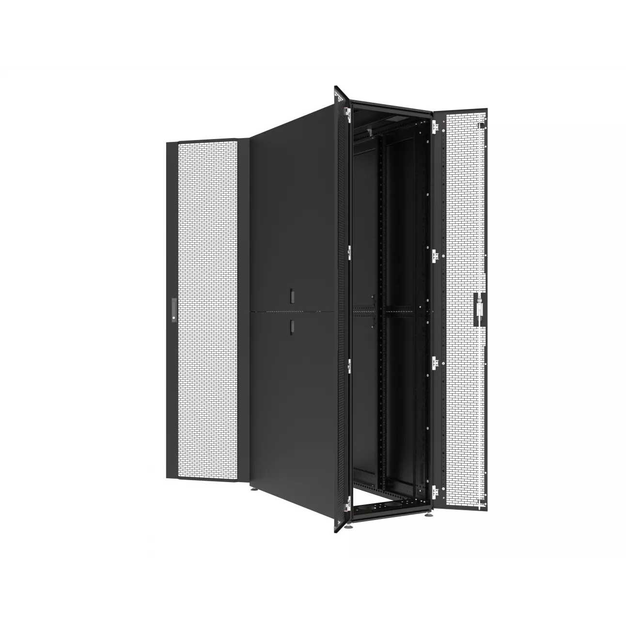 Напольный серверный шкаф metal box 48u 600х1000