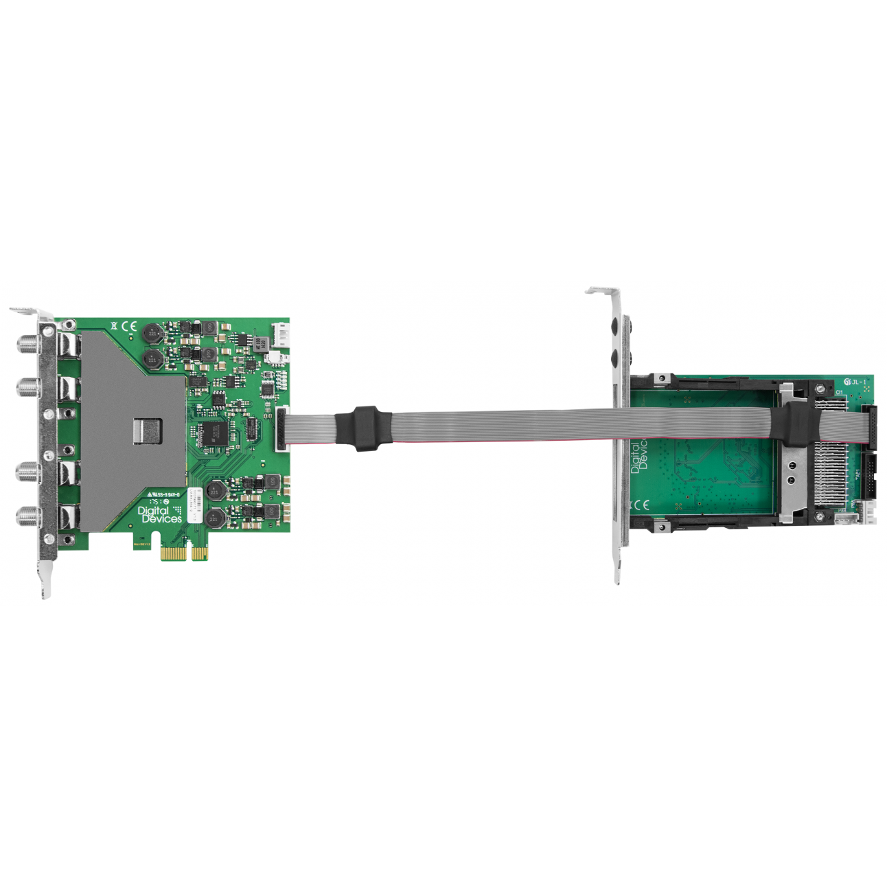 Карта 8-тюнерного приемника DVB-S2 PCIe купить по низкой